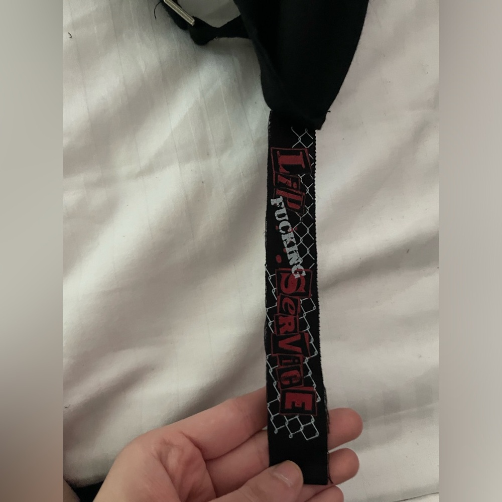 Lip Service Black Bondage Dress - Picture 11 of 11
